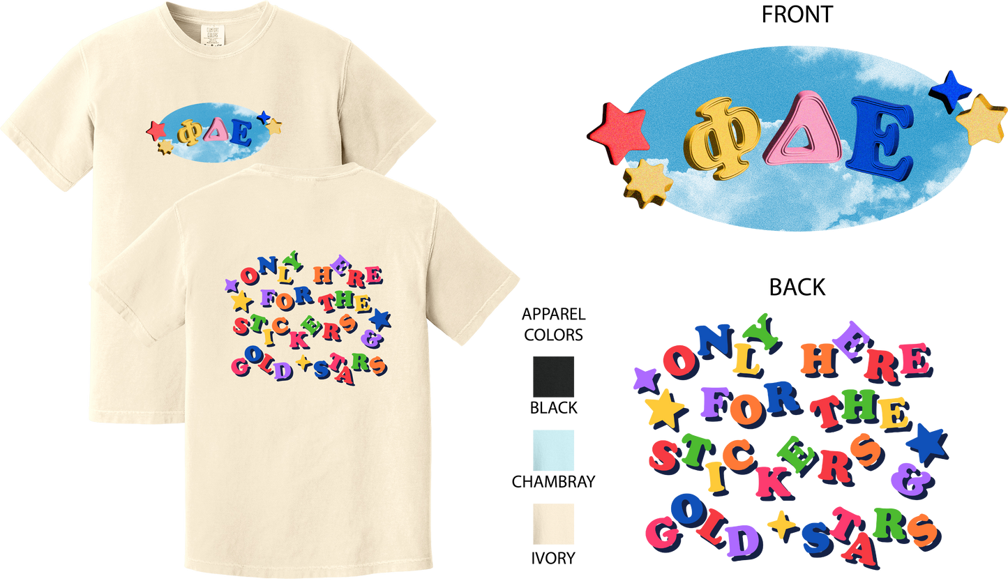 Phi Delta Epsilon Kidcore Graphic T-Shirt