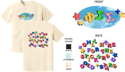 Phi Sigma Sigma Kidcore Graphic T-Shirt