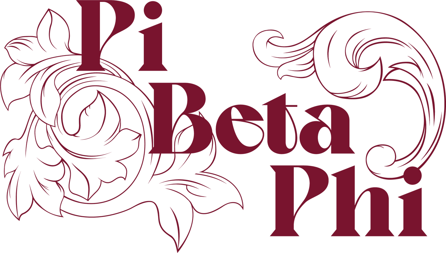 Pi Beta Phi Monochromatic Hoodie