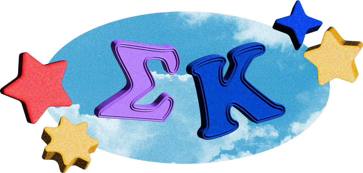 Sigma Kappa Kidcore Graphic T-Shirt