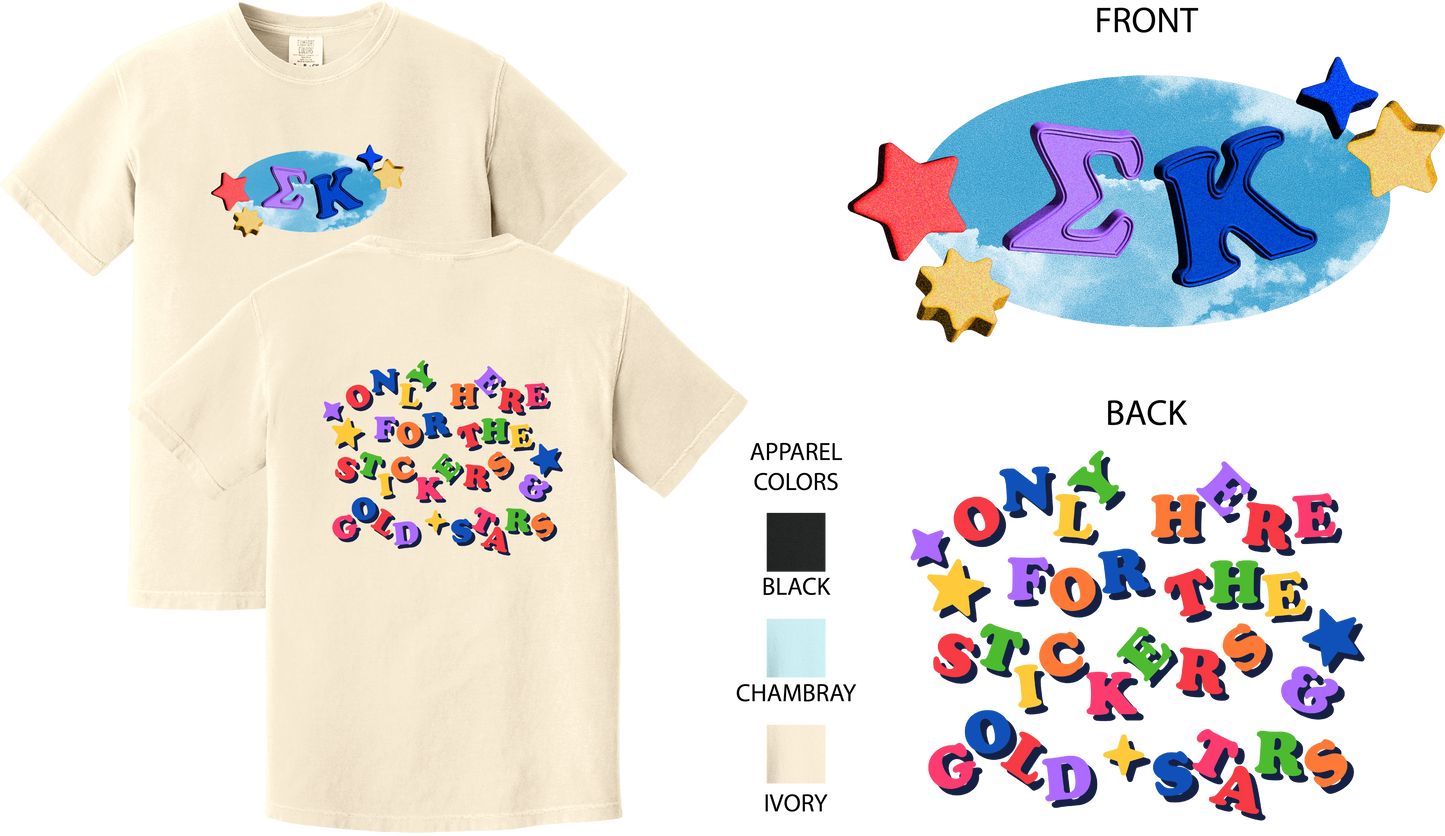 Sigma Kappa Kidcore Graphic T-Shirt