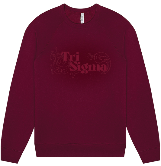 Sigma Sigma Sigma Monochromatic Crewneck