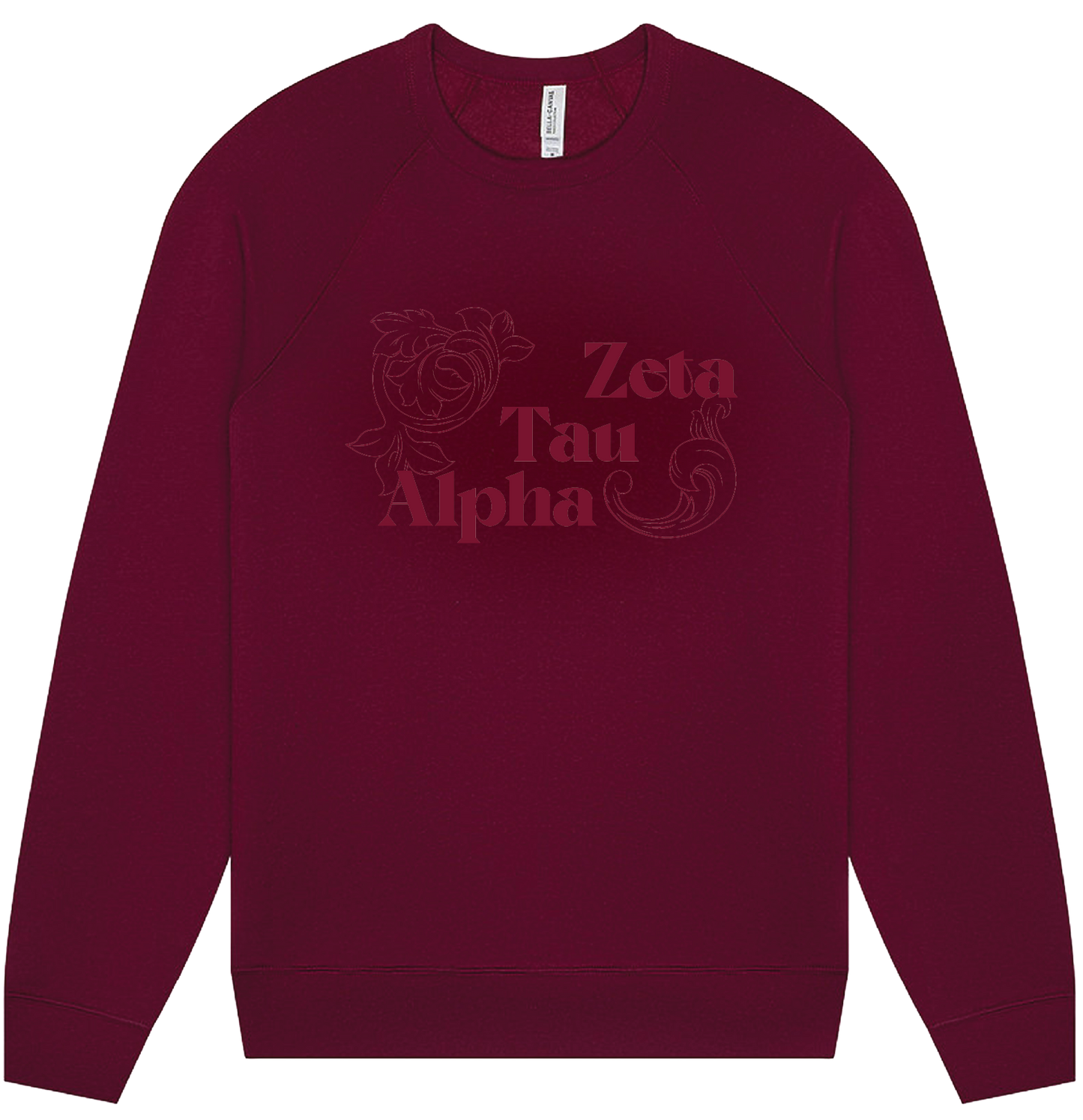 Zeta Tau Alpha Monochromatic Crewneck