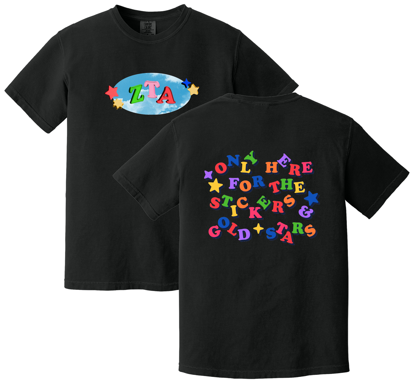 Zeta Tau Alpha Kidcore Graphic T-Shirt