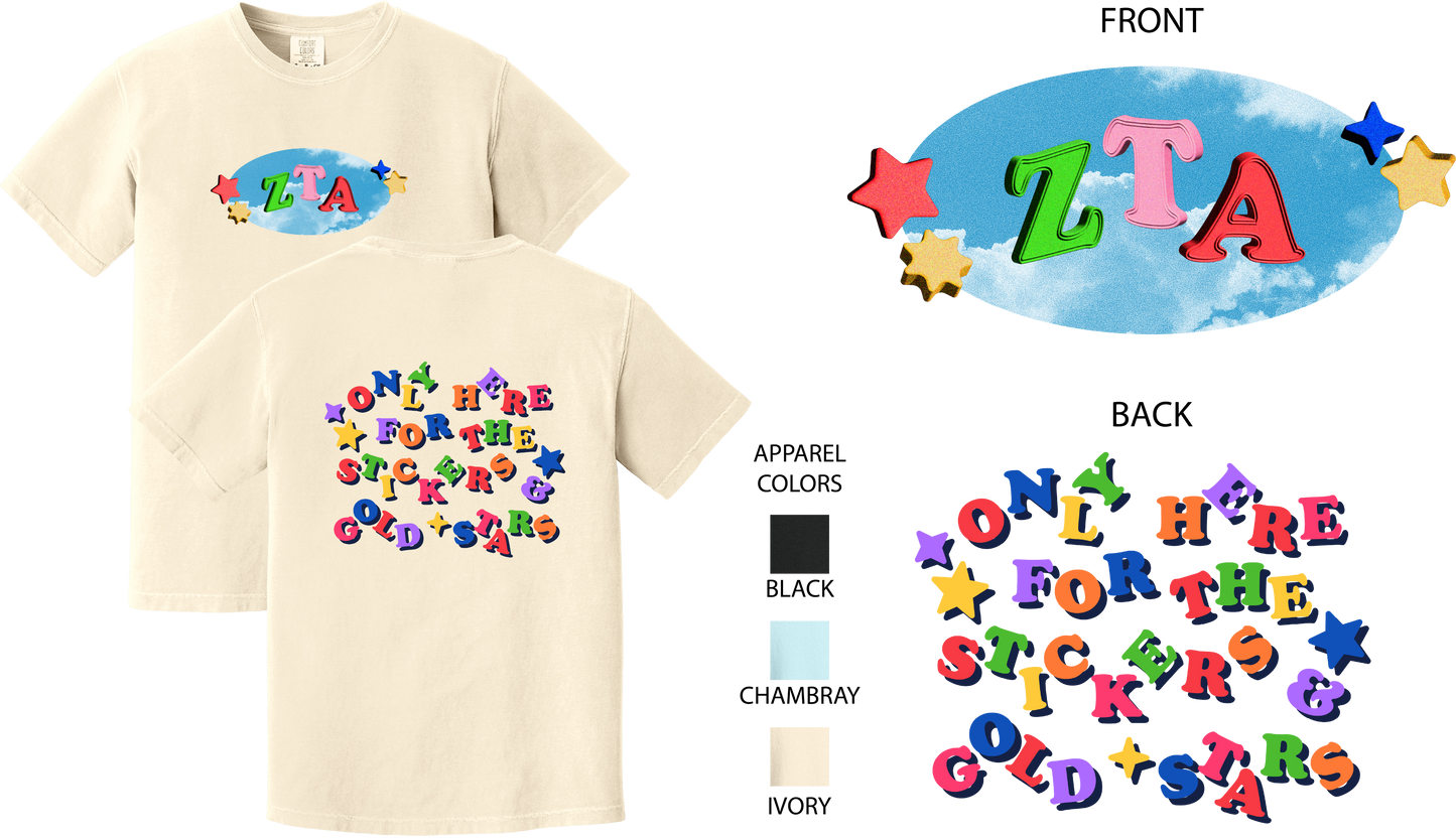 Zeta Tau Alpha Kidcore Graphic T-Shirt