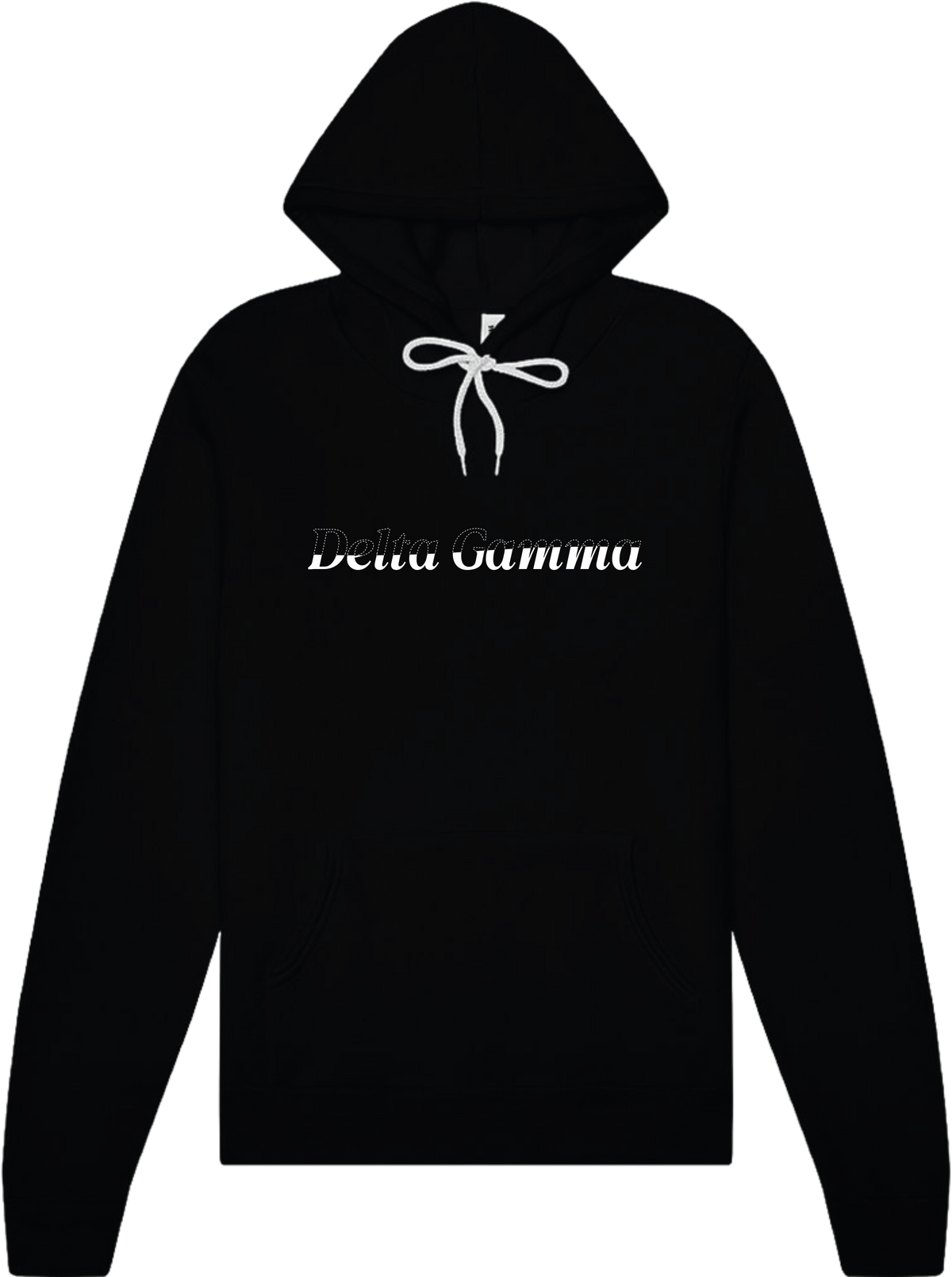 Delta Gamma Stitched Outline Hoodies