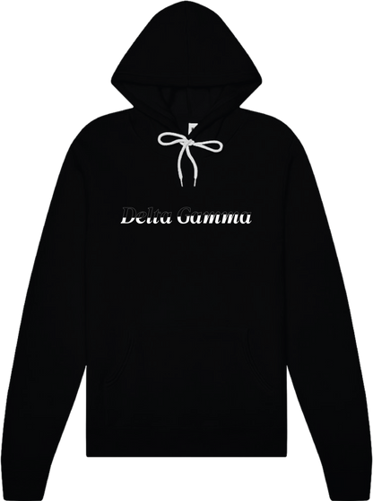Delta Gamma Stitched Outline Hoodies