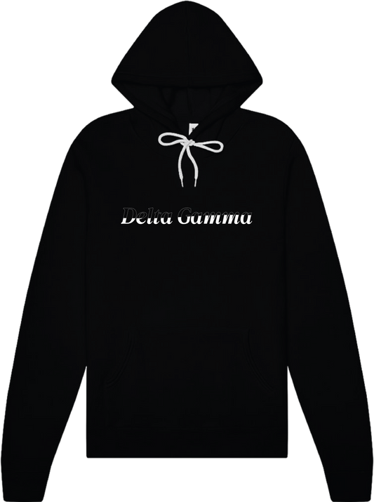 Delta Gamma Stitched Outline Hoodies