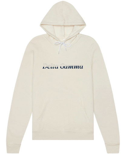 Delta Gamma Stitched Outline Hoodies