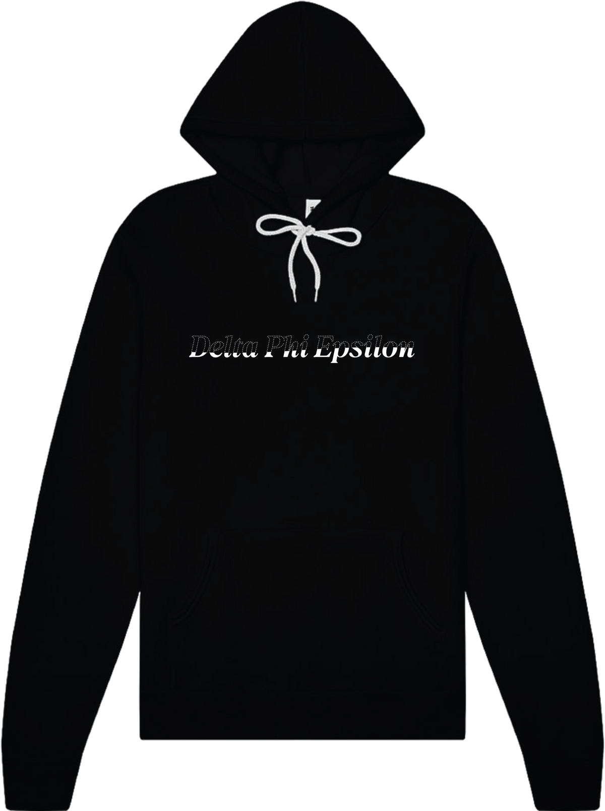 Delta Phi Epsilon Stitched Outline Hoodies