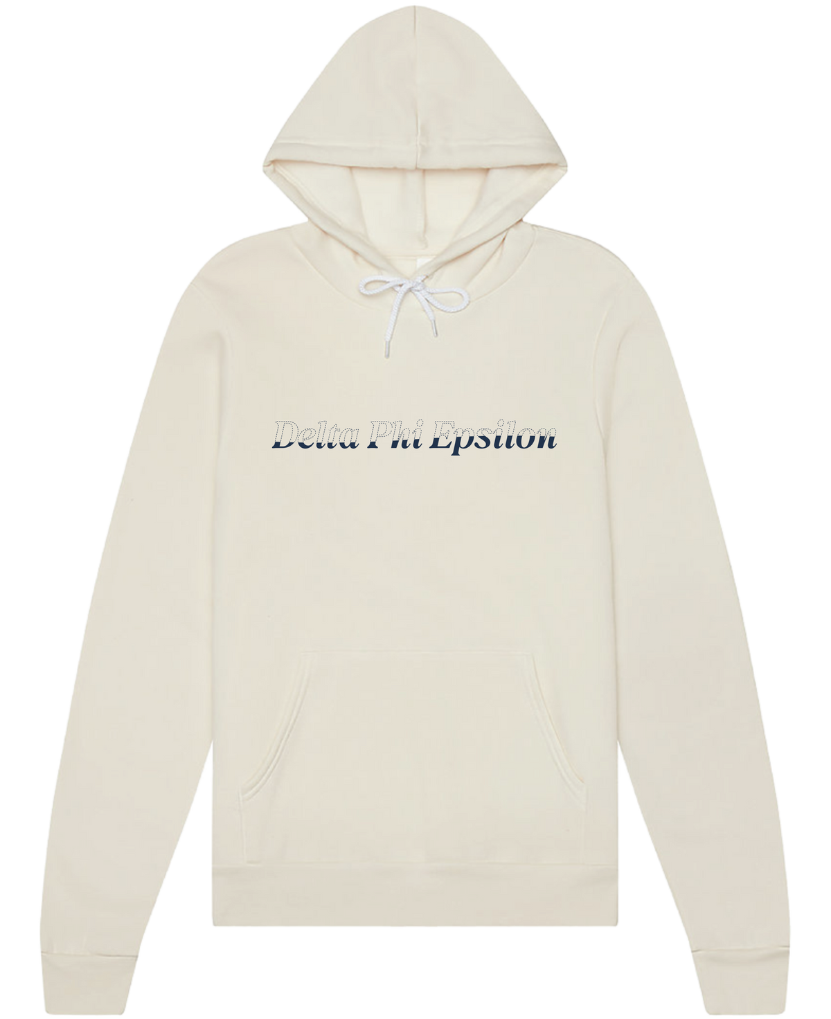 Delta Phi Epsilon Stitched Outline Hoodies