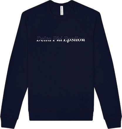 Delta Phi Epsilon Stitched Outline Crewnecks