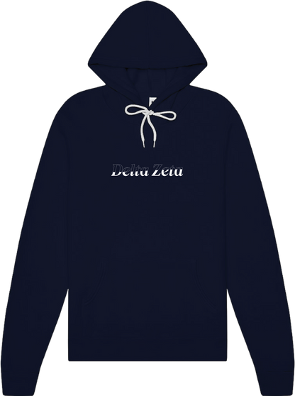 Delta Zeta Stitched Outline Hoodies