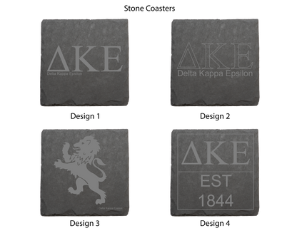 Delta Kappa Epsilon Stone Coasters - 4-Pack