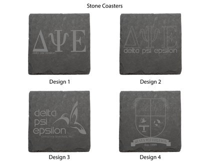 Delta Psi Epsilon Stone Coasters - 4-Pack
