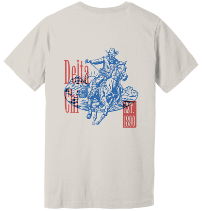 Delta Chi Cowboy Graphic T-Shirt