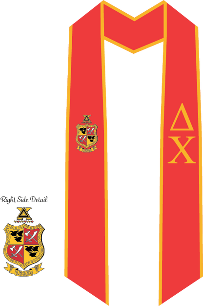 Delta Chi Graduation Stoles