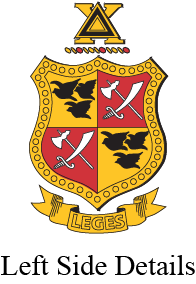 Delta Chi Varsity Hooded Sweatshirt