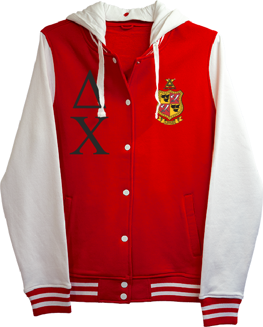 Delta Chi Varsity Hooded Sweatshirt