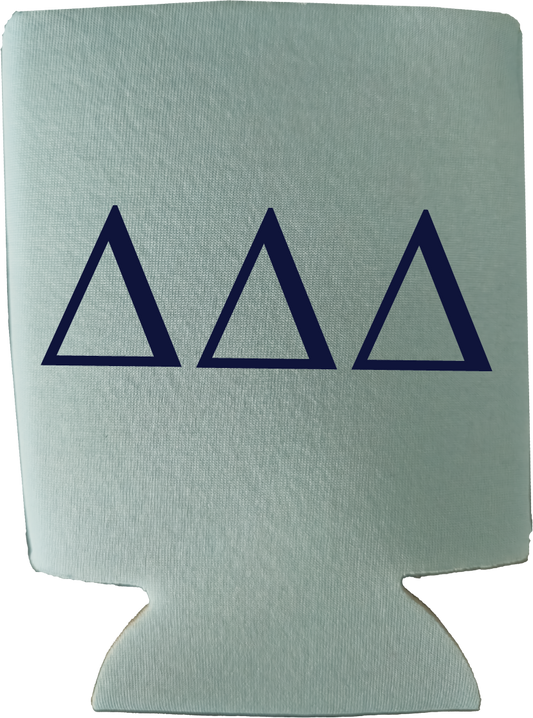Delta Delta Delta Can Coozies