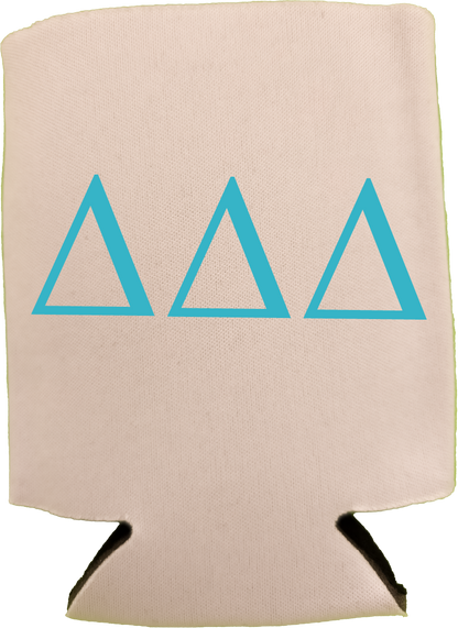 Delta Delta Delta Can Coozies