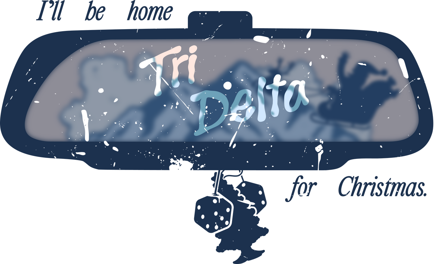 Delta Delta Delta Holiday Road Trip Graphic Tee