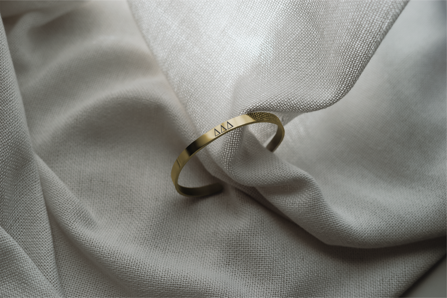 Delta Delta Delta Lettered Bracelets