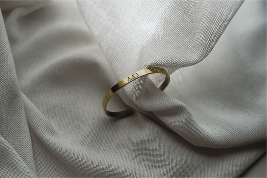 Delta Delta Delta Lettered Bracelets