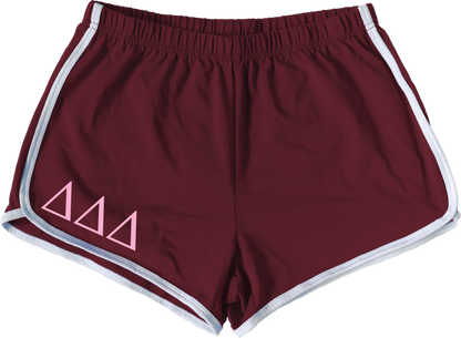 Delta Delta Delta Lettered Women's Shorts