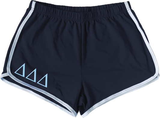 Delta Delta Delta Lettered Women's Shorts