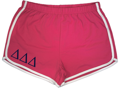 Delta Delta Delta Lettered Women's Shorts