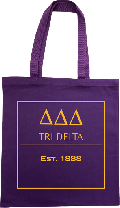 Delta Delta Delta Tote Bags