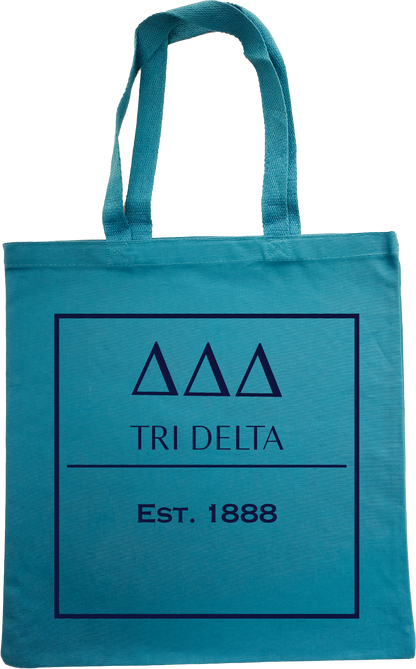 Delta Delta Delta Tote Bags