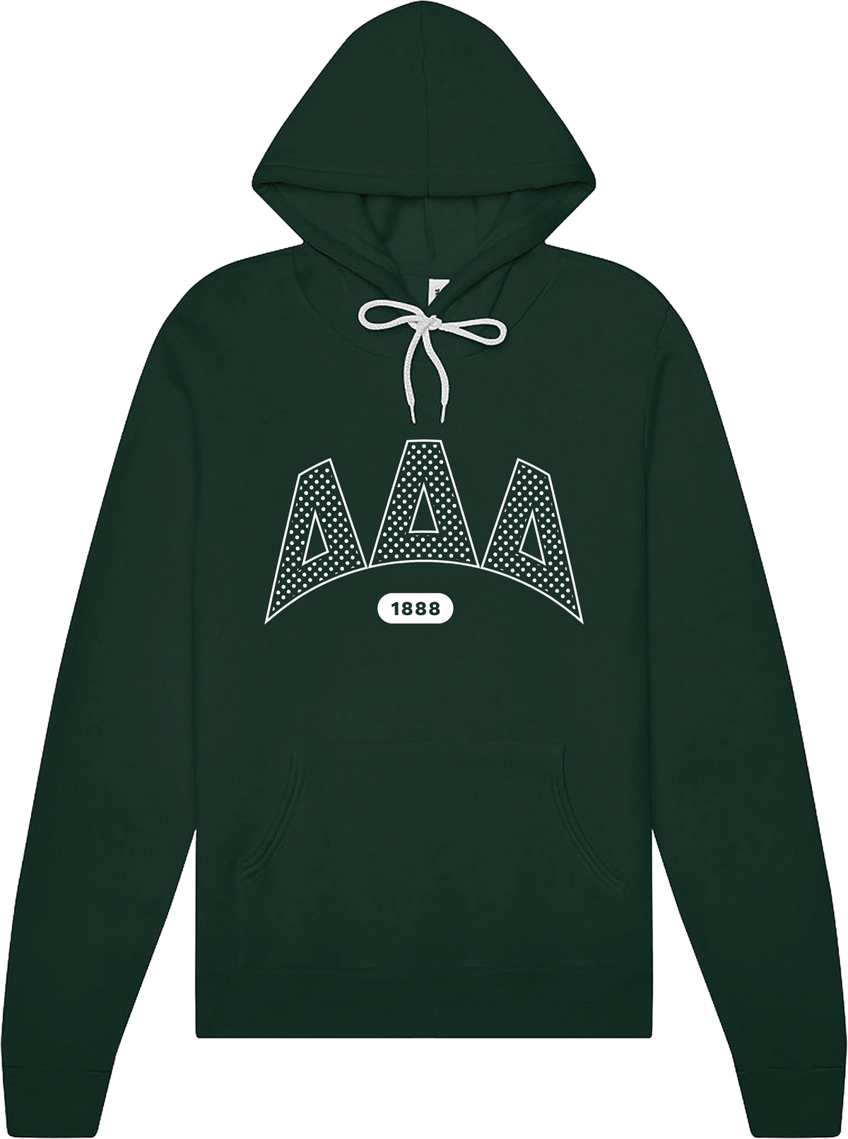 Delta Delta Delta Varsity Polka Dot Hoodie
