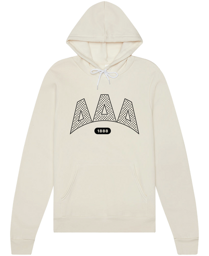 Delta Delta Delta Varsity Polka Dot Hoodie