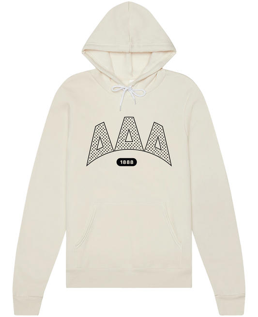 Delta Delta Delta Varsity Polka Dot Hoodie