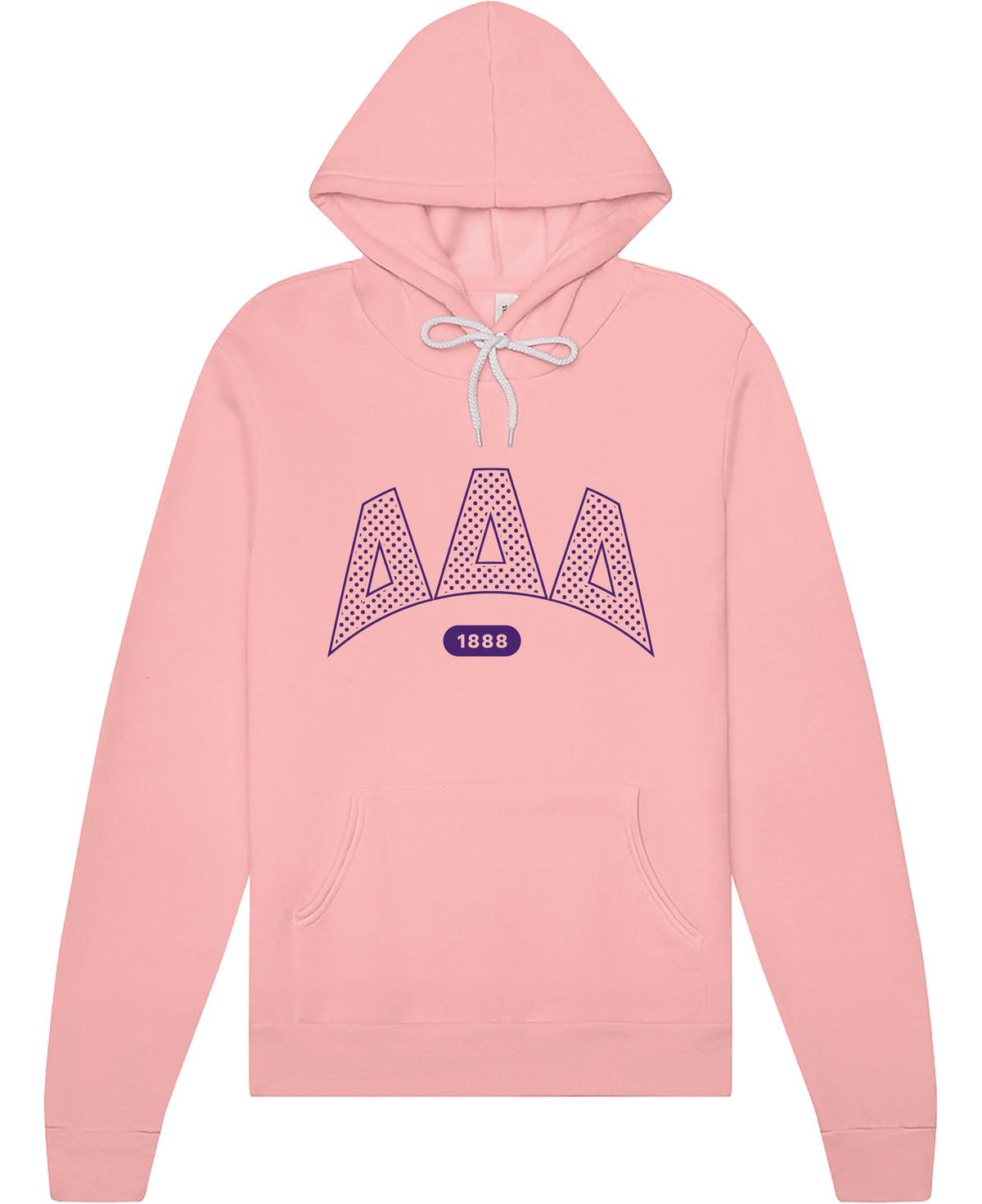 Delta Delta Delta Varsity Polka Dot Hoodie