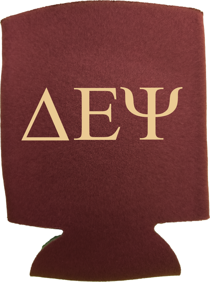 Delta Epsilon Psi Can Coozies