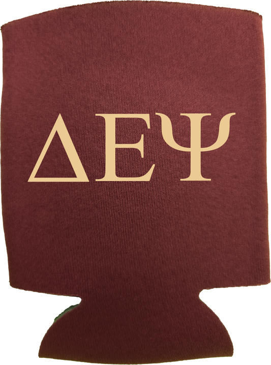 Delta Epsilon Psi Can Coozies
