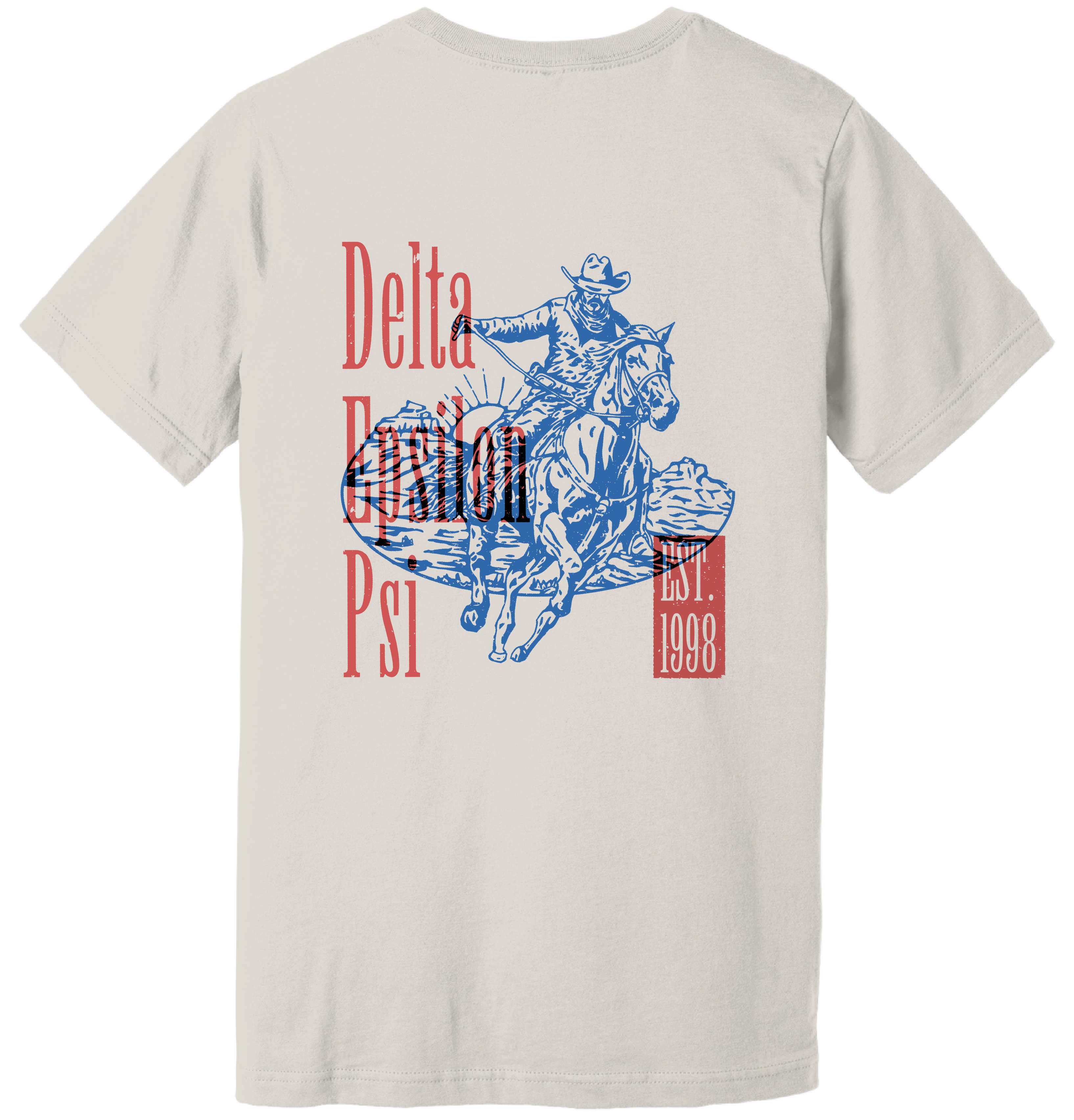 Delta Epsilon Psi Cowboy Graphic T-Shirt