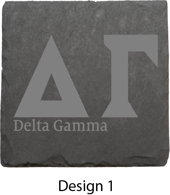 Delta Gamma Stone Coasters - 4-Pack