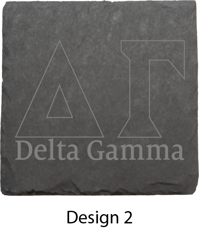 Delta Gamma Stone Coasters - 4-Pack