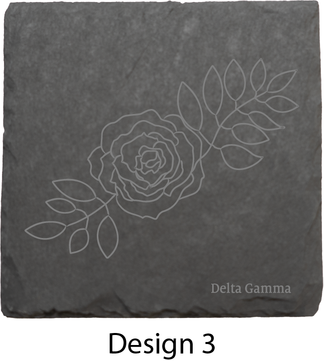Delta Gamma Stone Coasters - 4-Pack