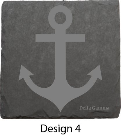 Delta Gamma Stone Coasters - 4-Pack