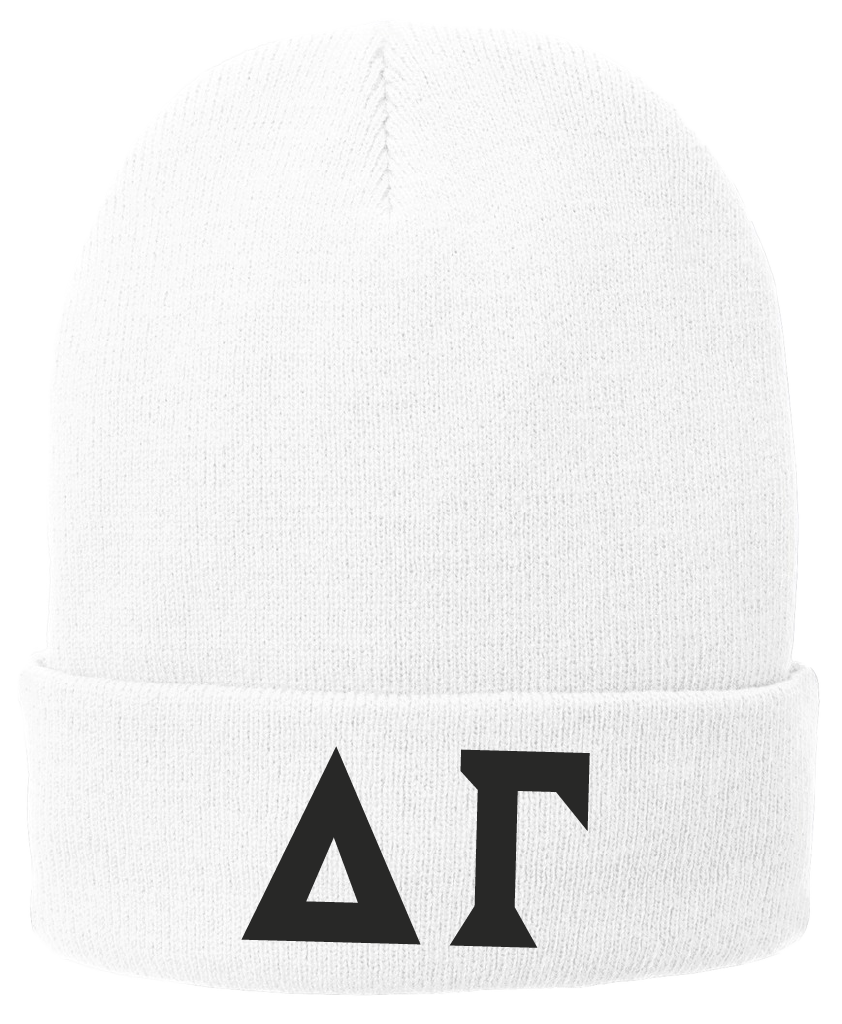 Delta Gamma Lettered Beanies