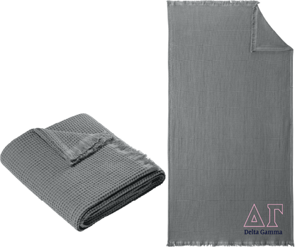 Delta Gamma Letters and Name Blankets