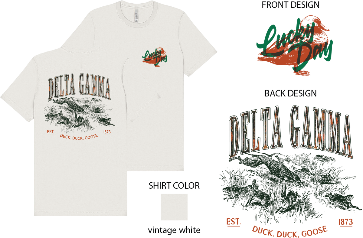 Delta Gamma Open Season Graphic Tee