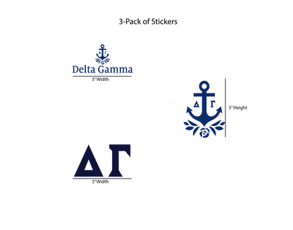 Delta Gamma Stickers