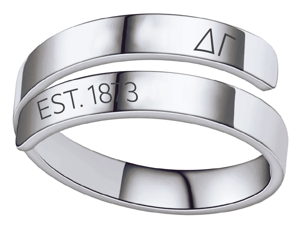 Delta Gamma Year and Letters Rings