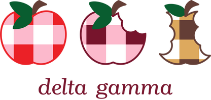Delta Gamma Apple Evolution Crewneck